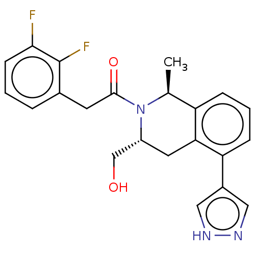Chemical structure of BindingDB Monomer ID 436046