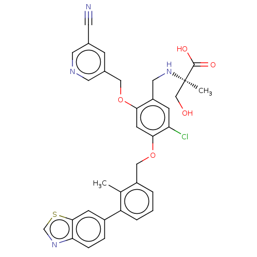 Chemical structure of BindingDB Monomer ID 436119