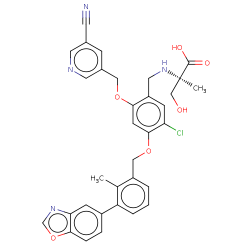 Chemical structure of BindingDB Monomer ID 436120