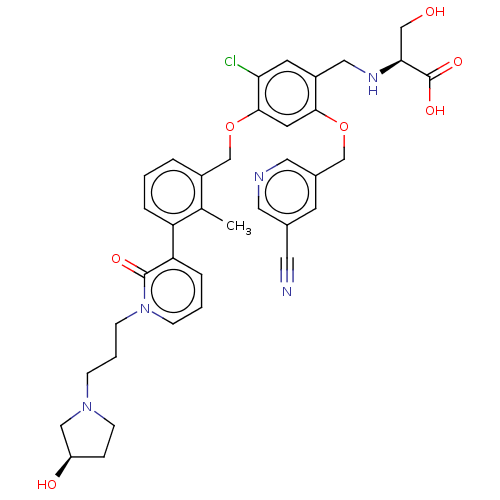 Chemical structure of BindingDB Monomer ID 436156