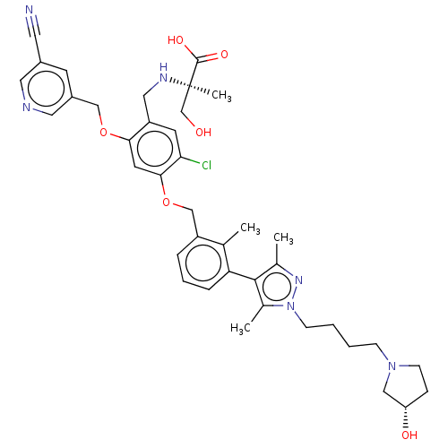 Chemical structure of BindingDB Monomer ID 436160