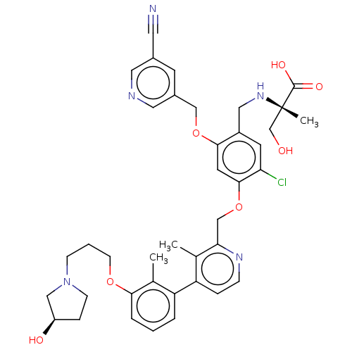 Chemical structure of BindingDB Monomer ID 436169