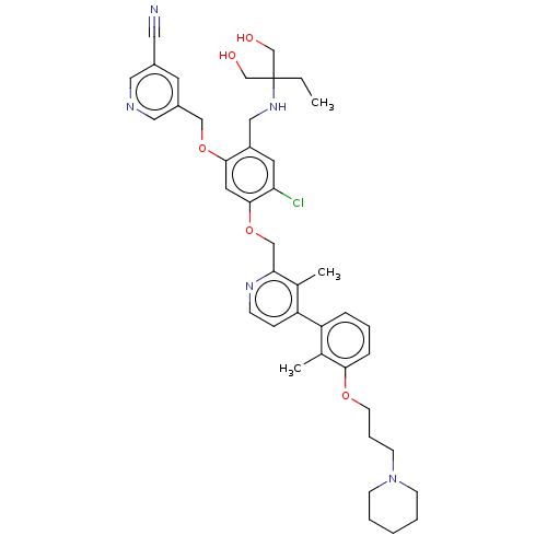 Chemical structure of BindingDB Monomer ID 436173