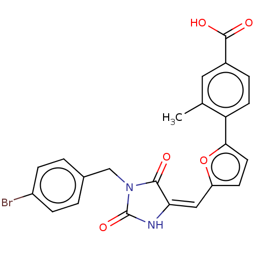 Chemical structure of BindingDB Monomer ID 436669