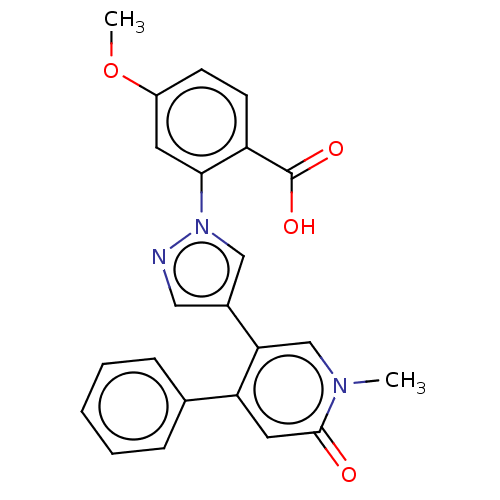 Chemical structure of BindingDB Monomer ID 437533