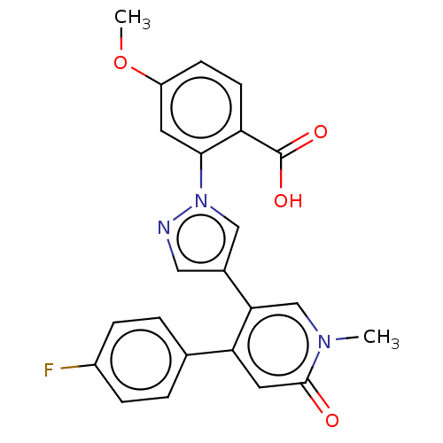 Chemical structure of BindingDB Monomer ID 437535