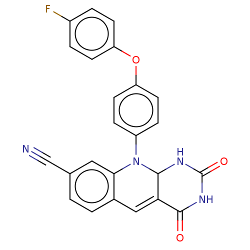 Chemical structure of BindingDB Monomer ID 437673