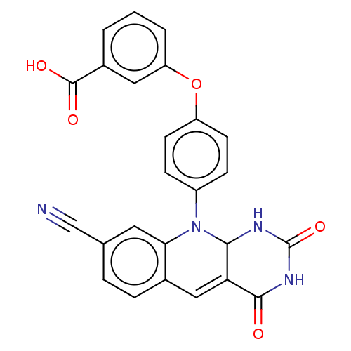 Chemical structure of BindingDB Monomer ID 437675