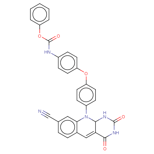 Chemical structure of BindingDB Monomer ID 437684