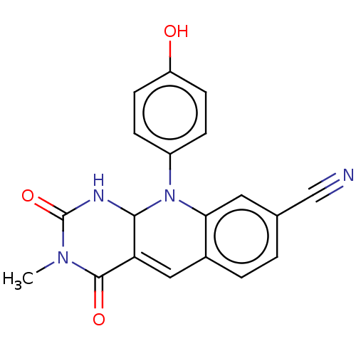 Chemical structure of BindingDB Monomer ID 437691