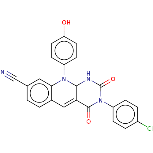 Chemical structure of BindingDB Monomer ID 437694