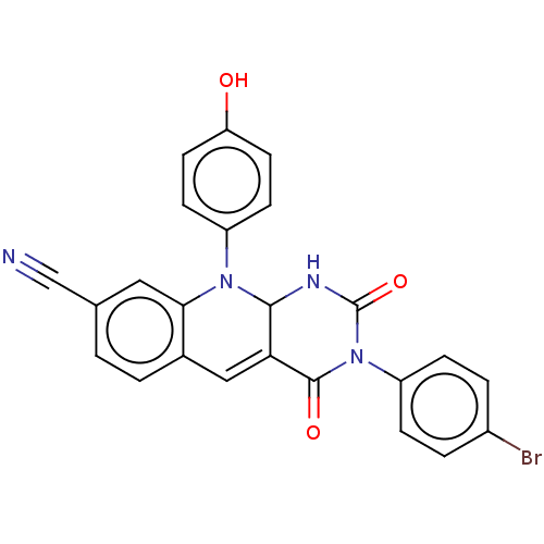 Chemical structure of BindingDB Monomer ID 437695