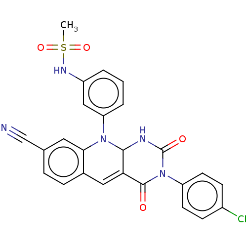 Chemical structure of BindingDB Monomer ID 437707