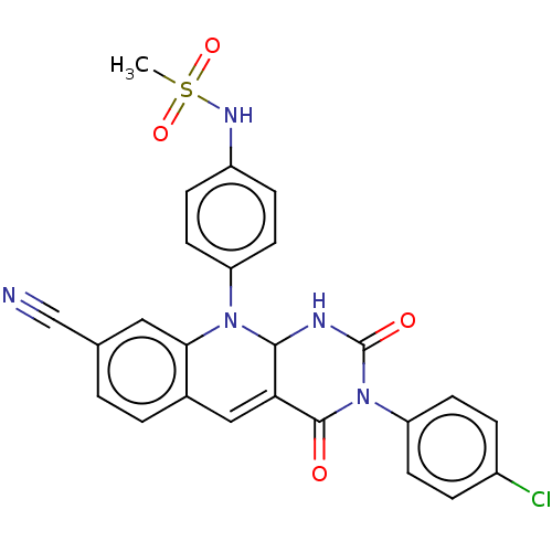 Chemical structure of BindingDB Monomer ID 437708