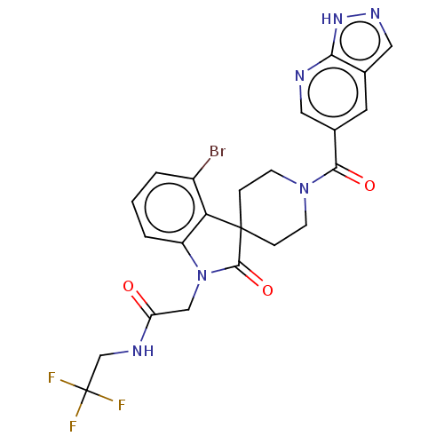 Chemical structure of BindingDB Monomer ID 438140