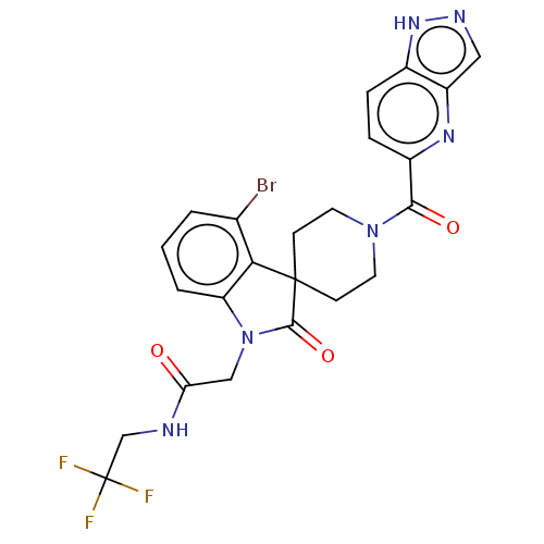 Chemical structure of BindingDB Monomer ID 438155