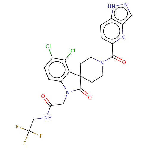 Chemical structure of BindingDB Monomer ID 438173