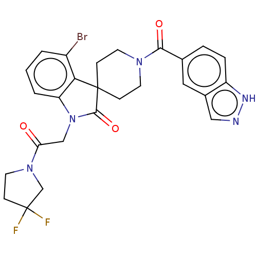 Chemical structure of BindingDB Monomer ID 438203