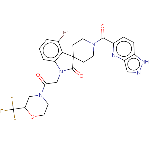 Chemical structure of BindingDB Monomer ID 438215