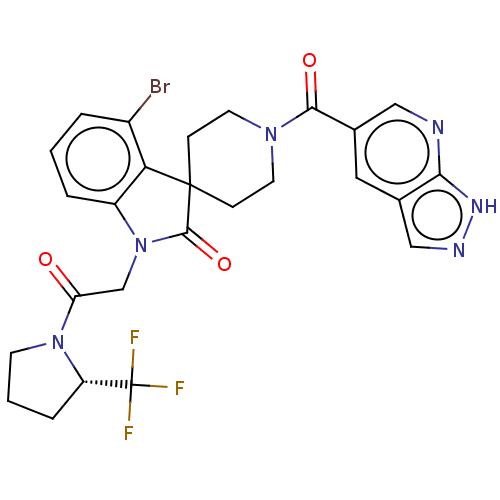 Chemical structure of BindingDB Monomer ID 438218