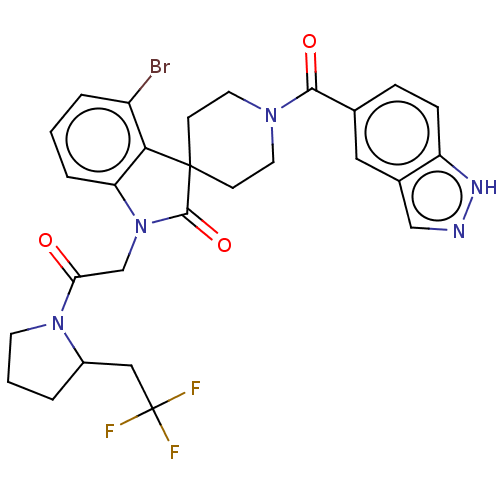 Chemical structure of BindingDB Monomer ID 438274