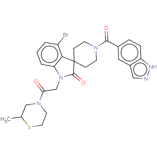 Chemical structure of BindingDB Monomer ID 438285