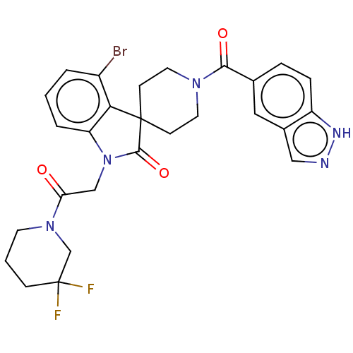 Chemical structure of BindingDB Monomer ID 438286