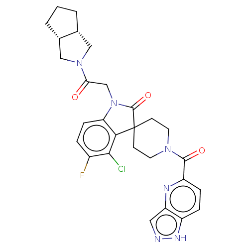 Chemical structure of BindingDB Monomer ID 438310