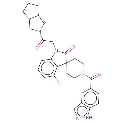 Chemical structure of BindingDB Monomer ID 438311