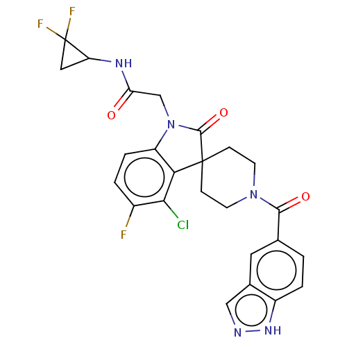 Chemical structure of BindingDB Monomer ID 438334
