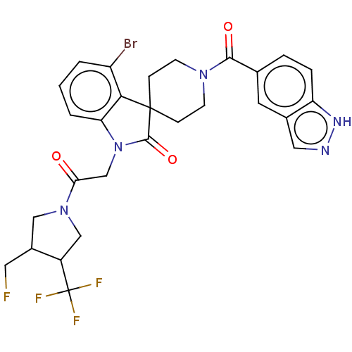 Chemical structure of BindingDB Monomer ID 438335