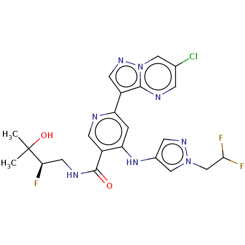 Chemical structure of BindingDB Monomer ID 438443
