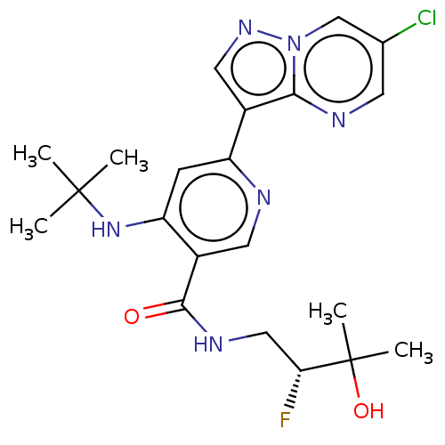 Chemical structure of BindingDB Monomer ID 438444