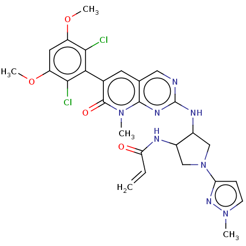 Chemical structure of BindingDB Monomer ID 438567