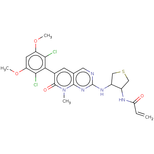 Chemical structure of BindingDB Monomer ID 438568