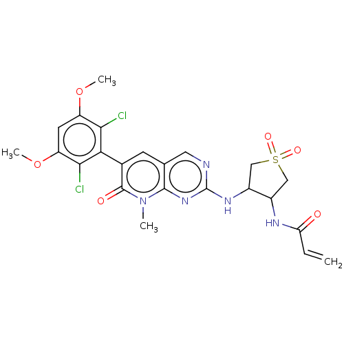 Chemical structure of BindingDB Monomer ID 438575