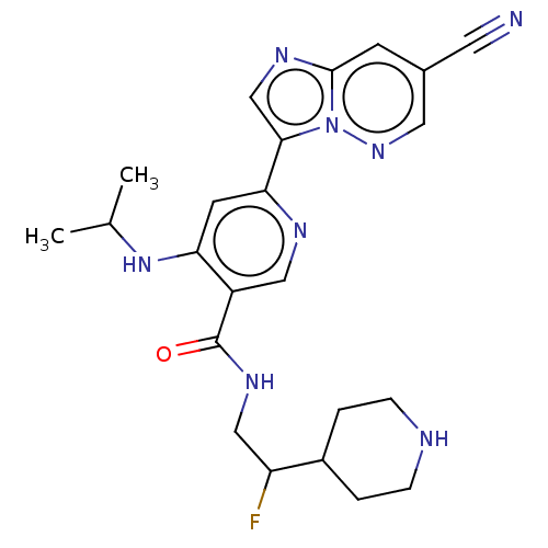 Chemical structure of BindingDB Monomer ID 438630