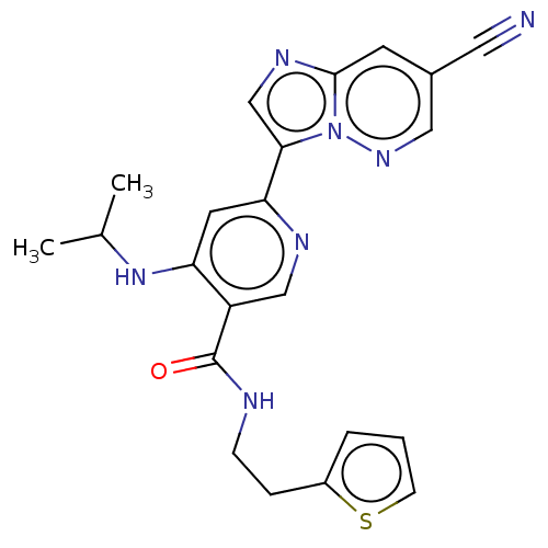 Chemical structure of BindingDB Monomer ID 438646