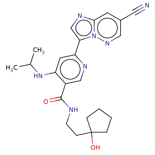 Chemical structure of BindingDB Monomer ID 438650