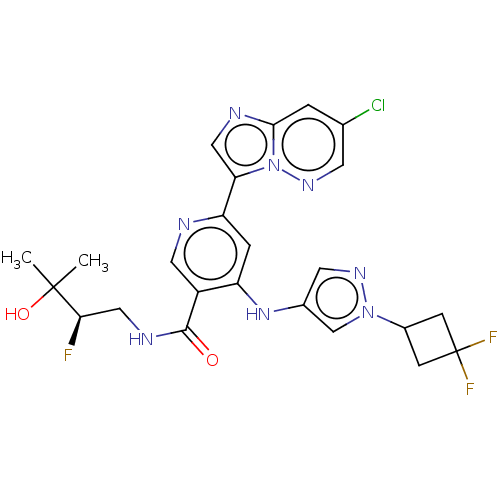 Chemical structure of BindingDB Monomer ID 438710