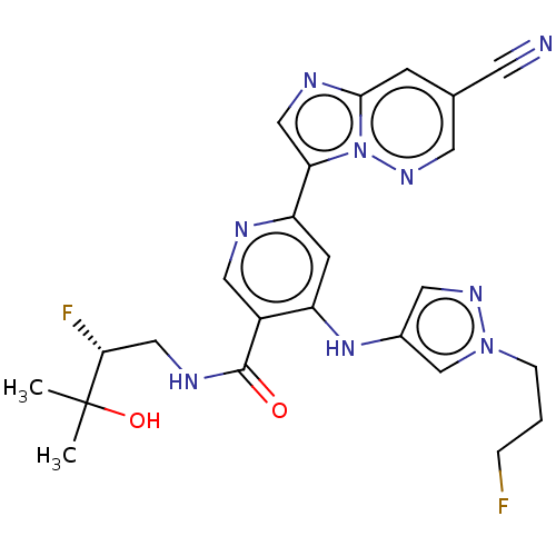 Chemical structure of BindingDB Monomer ID 438714