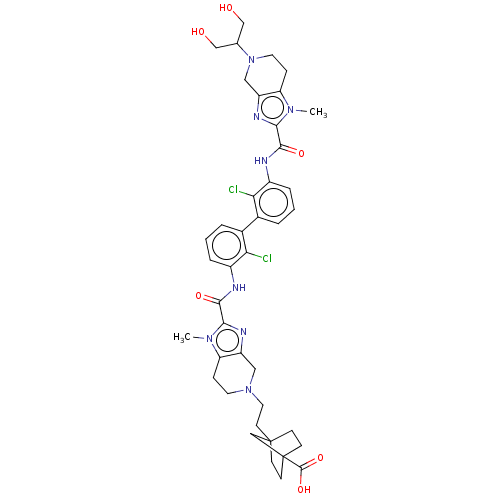 Chemical structure of BindingDB Monomer ID 438768