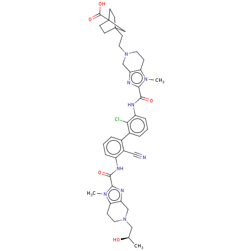 Chemical structure of BindingDB Monomer ID 438814