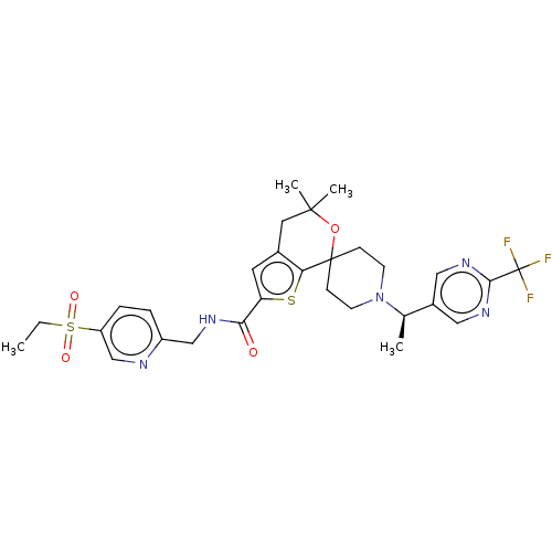Chemical structure of BindingDB Monomer ID 438834