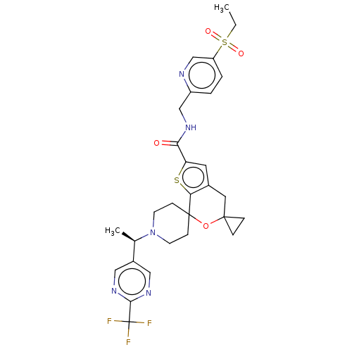 Chemical structure of BindingDB Monomer ID 438835