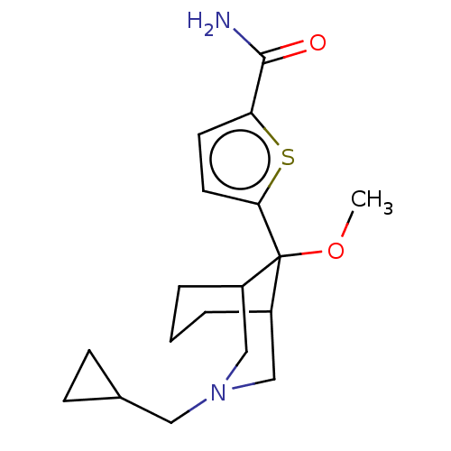 Chemical structure of BindingDB Monomer ID 438874