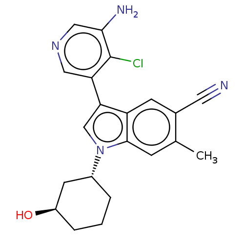 Chemical structure of BindingDB Monomer ID 439021