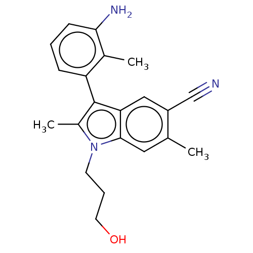 Chemical structure of BindingDB Monomer ID 439036