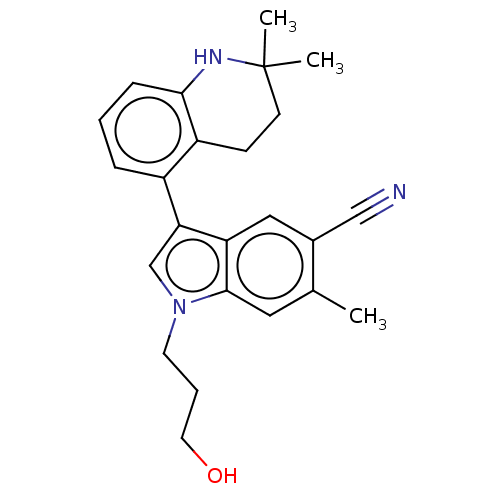 Chemical structure of BindingDB Monomer ID 439046