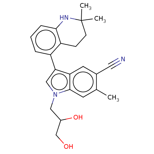 Chemical structure of BindingDB Monomer ID 439047